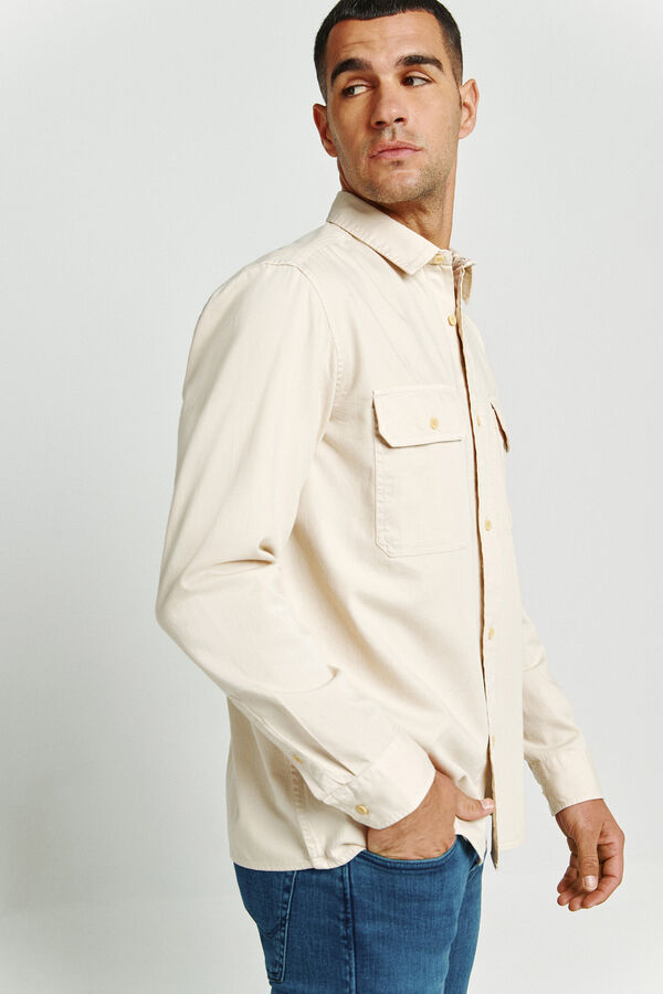 Jack & Jones Serge regular fit shirt grey
