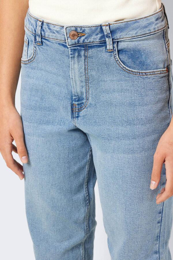 Springfield Jeans estilo mom mix azul