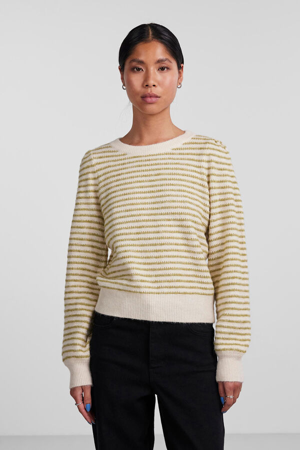 Springfield Long-sleeved jumper with high neckline Siva