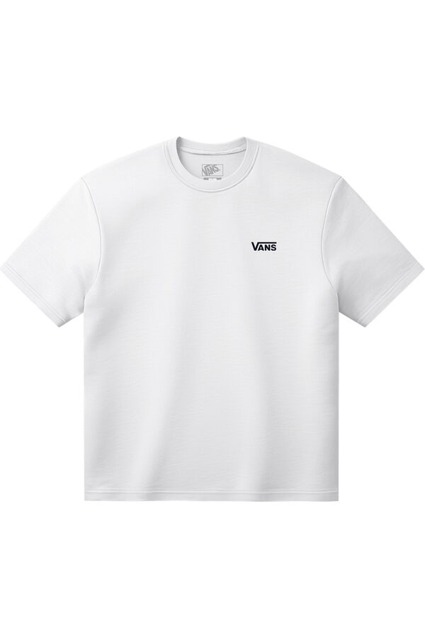 Vans Camiseta Left Chest Logo blanco