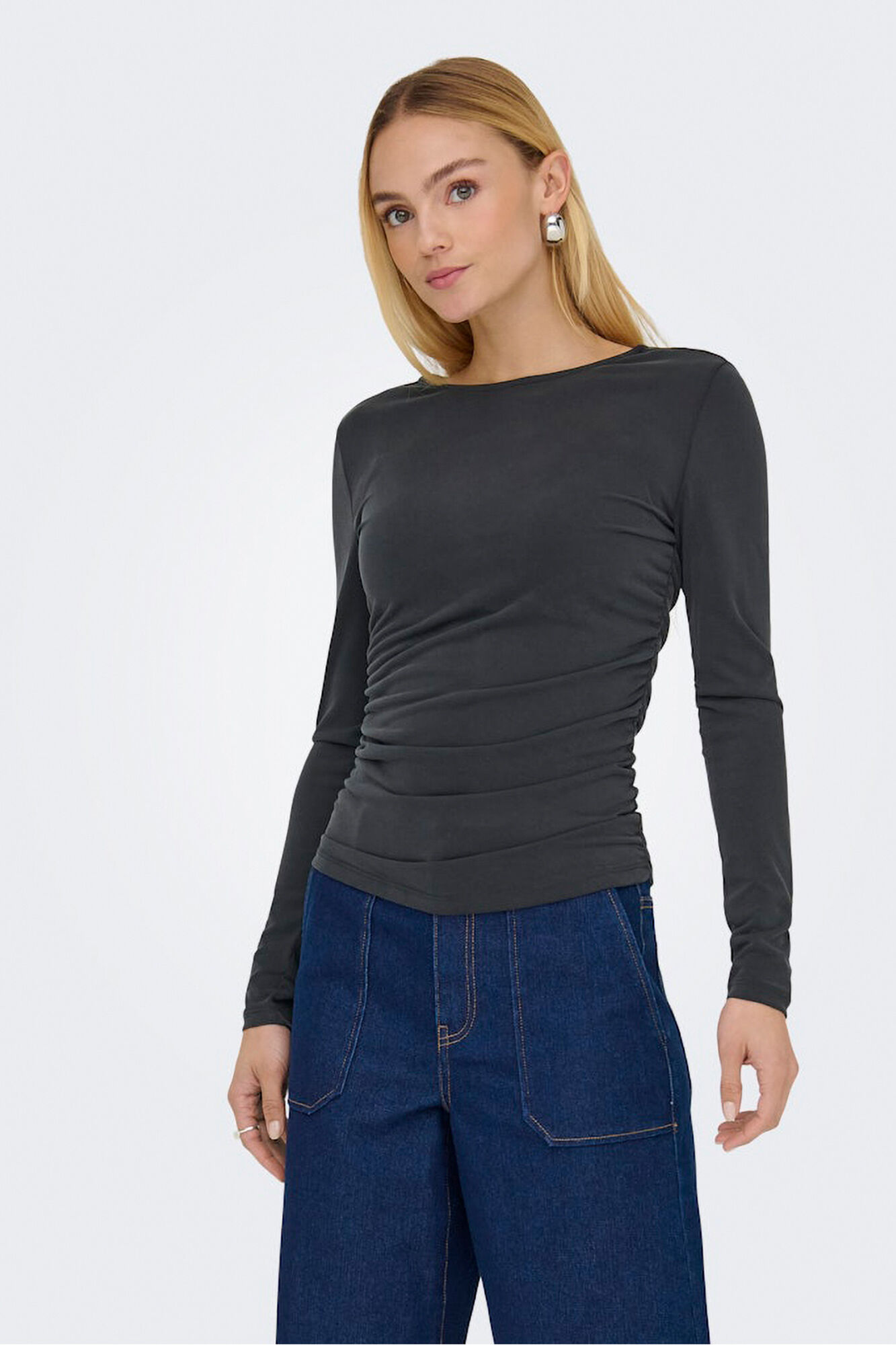 Only Top de manga comprida manga