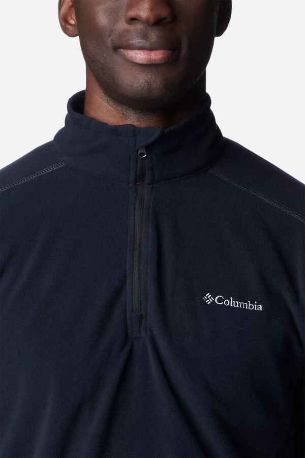Columbia Forro polar con media cremallera Klamath Range™ II de Columbia para hombre negro