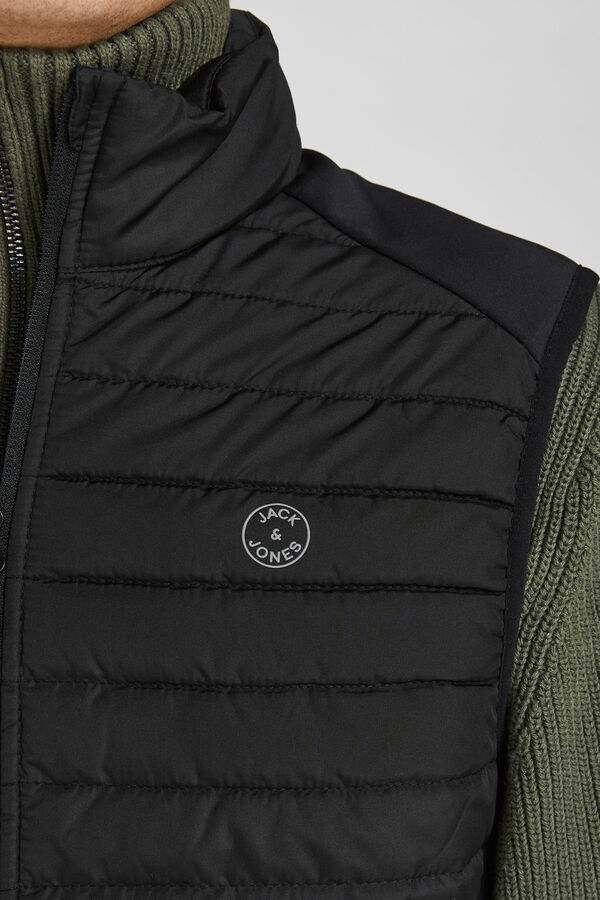 Jack & Jones Chaleco acolchado negro