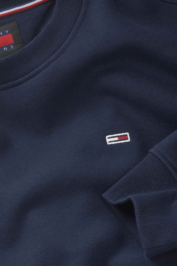 Tommy Jeans Sudadera de corte regular azul