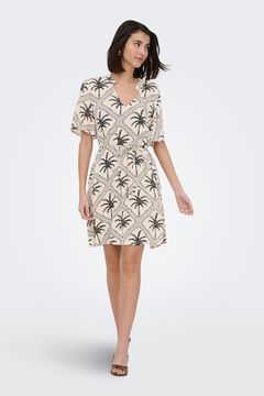 JDY Vestido curto estampado