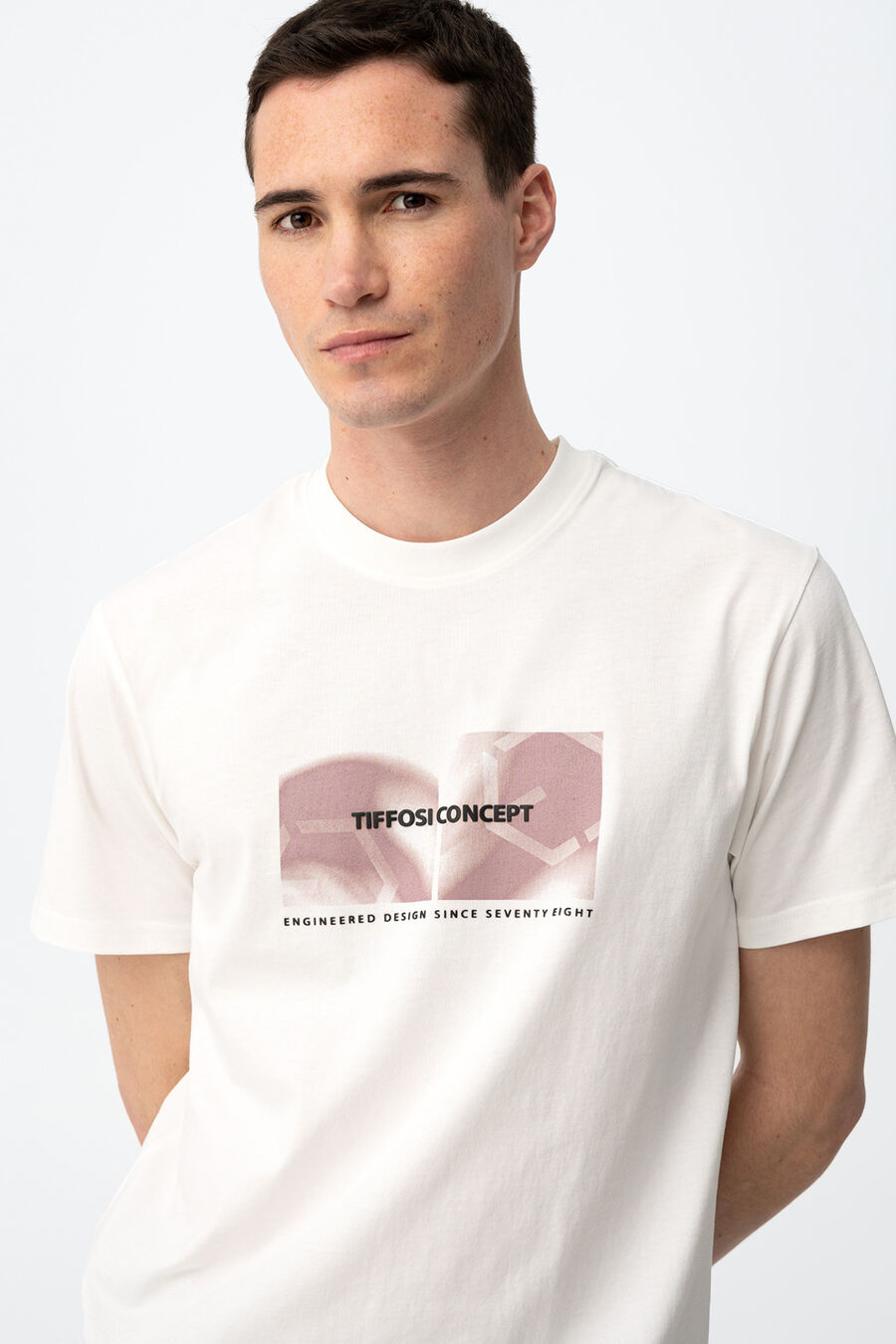 Camiseta estampado minimalista