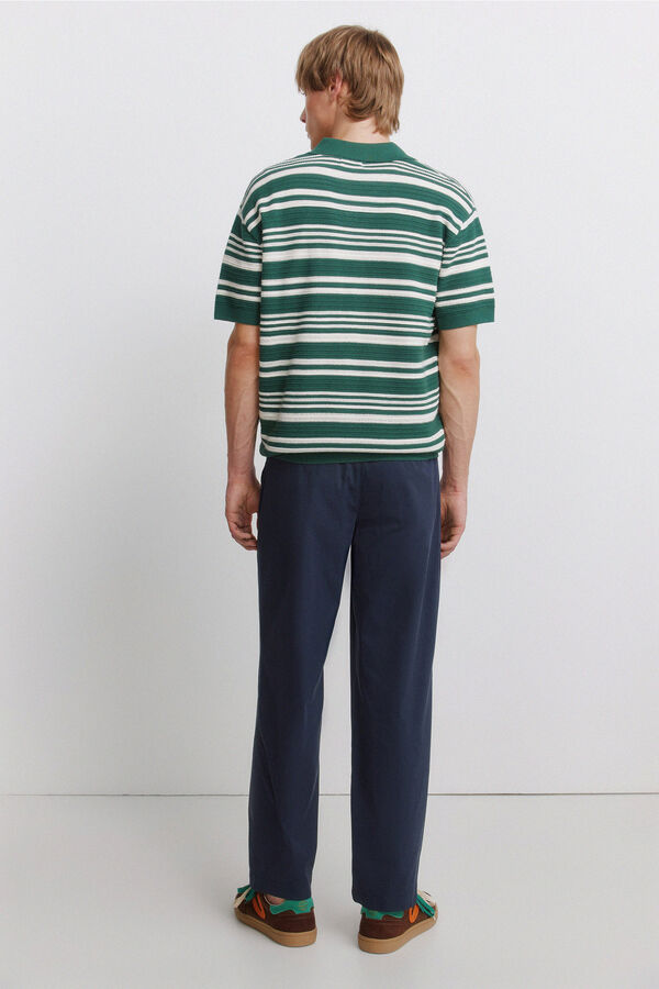 Springfield Lightweight relaxed fit chinos blue