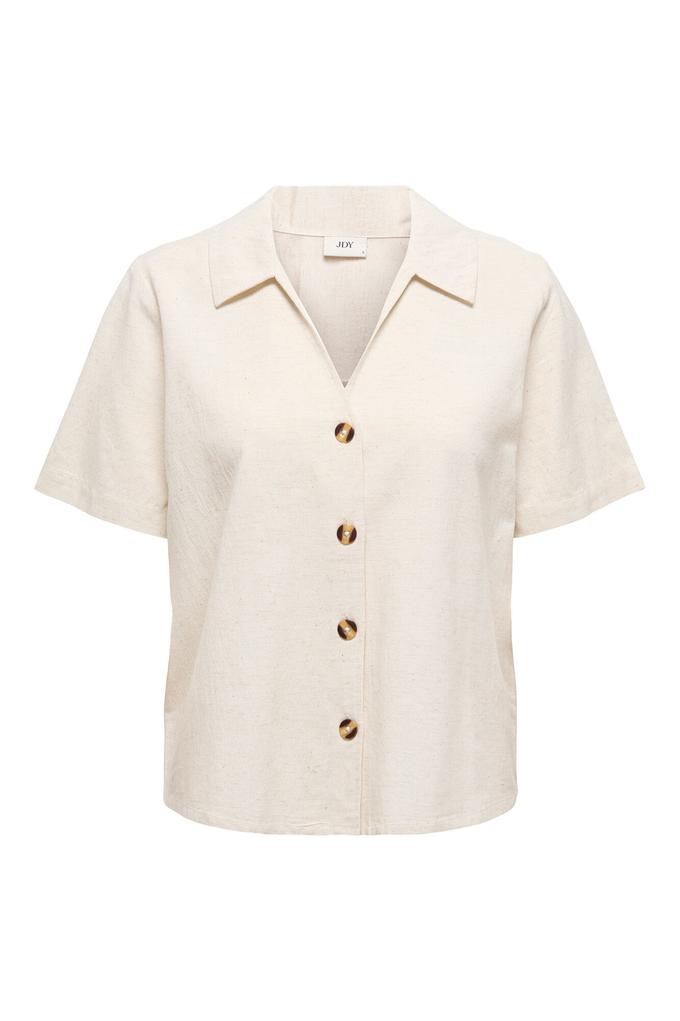 JDY Camisa manga corta lino