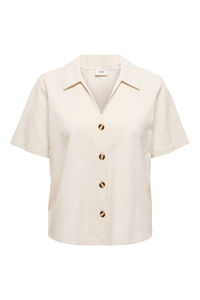 JDY Camisa manga corta lino