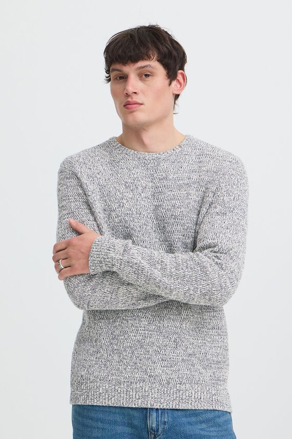 Jersey básico de cuello redondo