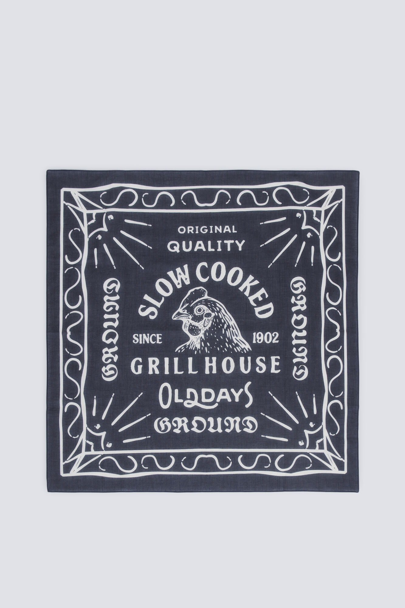 Springfield Chicken print bandana