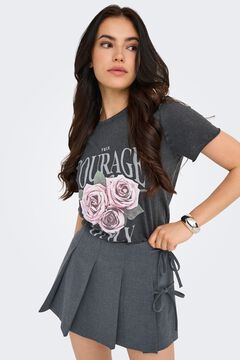Only Camiseta estampada de manga corta