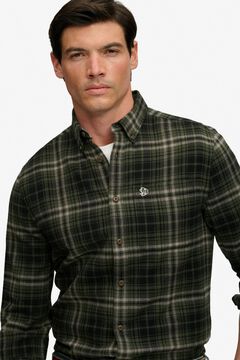 Superdry Camisa de manga comprida aos quadrados