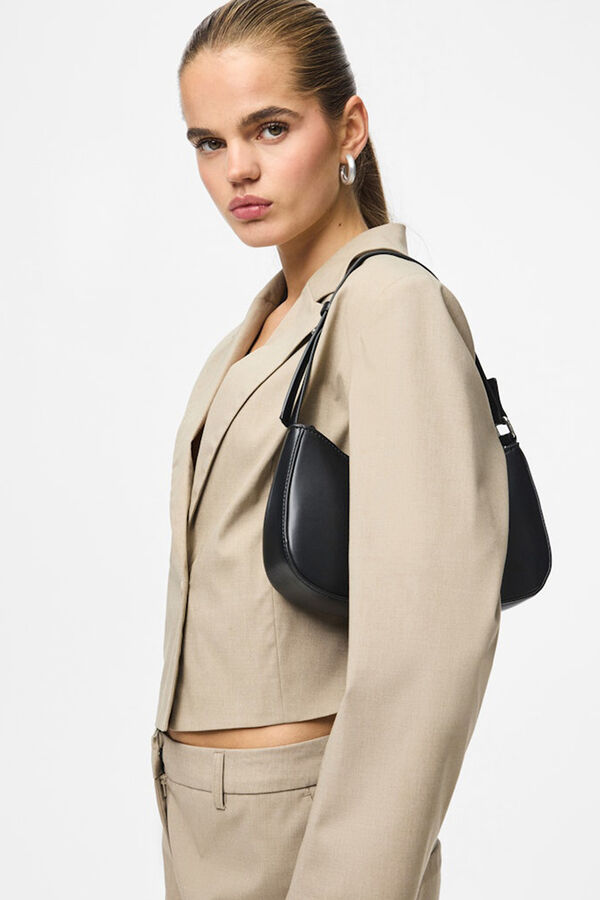 Pieces Bolso hombro peque&ntilde;o negro