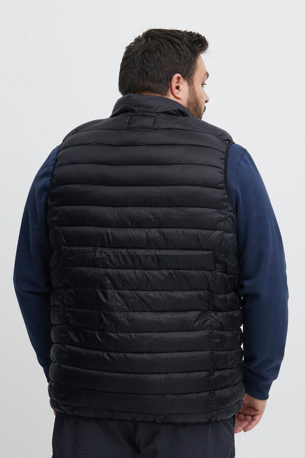Blend PLUS Chaleco Puffer negro