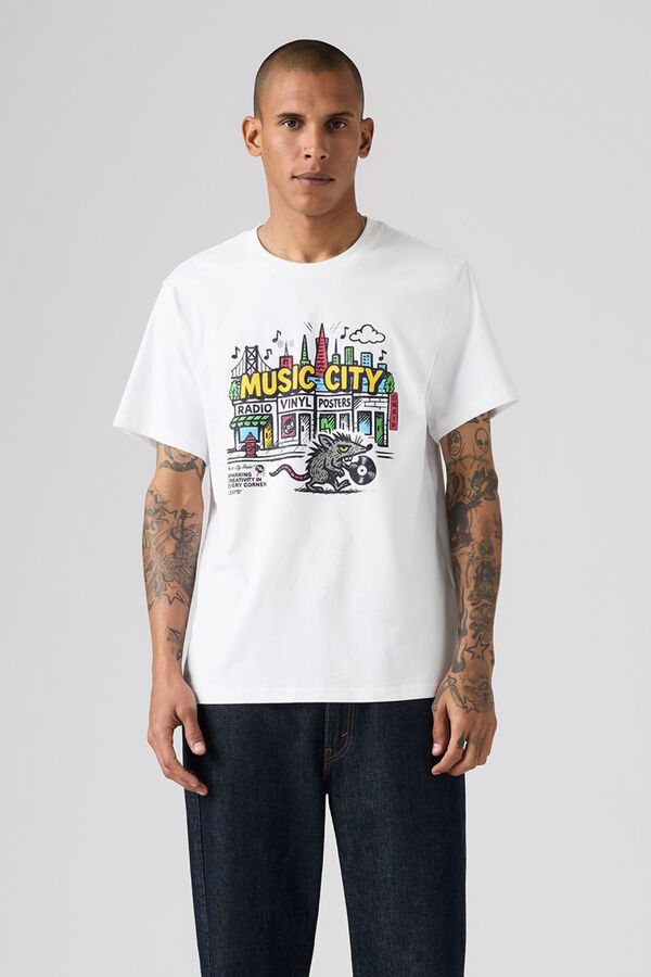 Levi's Short sleeve graphic T-shirt white