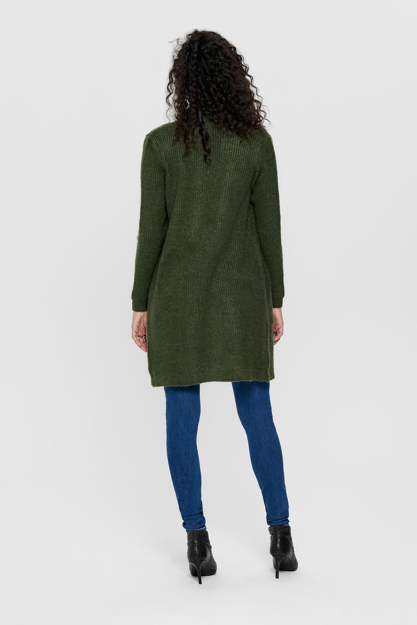 Only Casaco de malha midi com bolsos