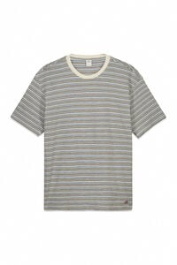 Springfield Textured striped T-shirt