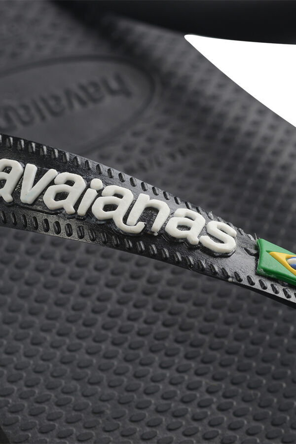 Havaianas Rubber flat sandals black