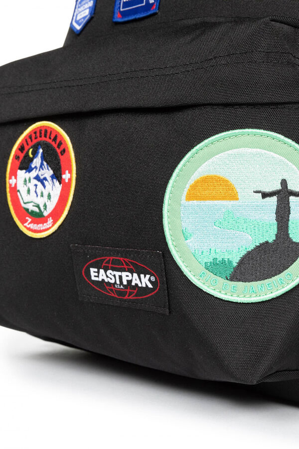 Springfield Backpacks PADDED PAK'R PATCHED BLACK természetes