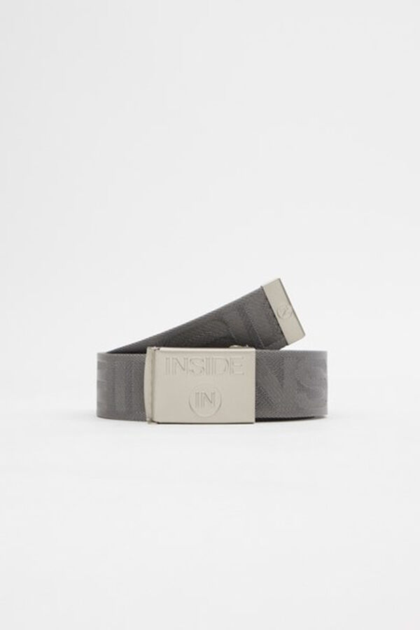 Springfield Men's canvas belt grey