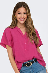 Springfield Short-sleeved blouse purple