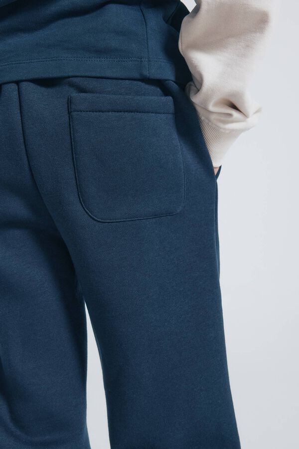 Springfield Kids Pantalón jogger básico azul