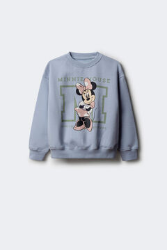 Springfield Kids Sweatshirt da Minnie Mouse para meninas azul