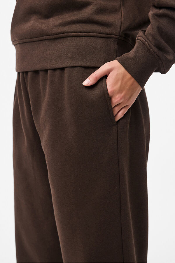 Pieces Cuffed jogger nude