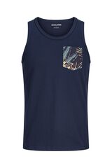 Jack & Jones Regular fit vest top blue