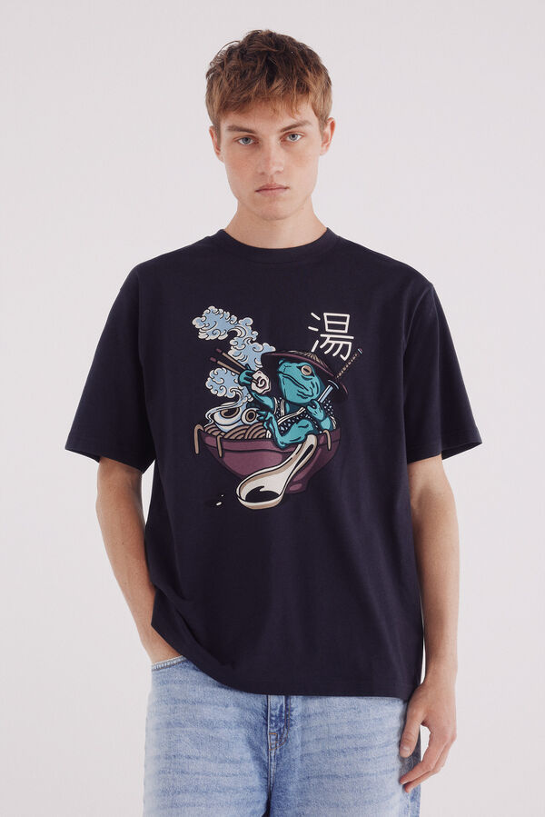 Springfield Frog T-shirt blue