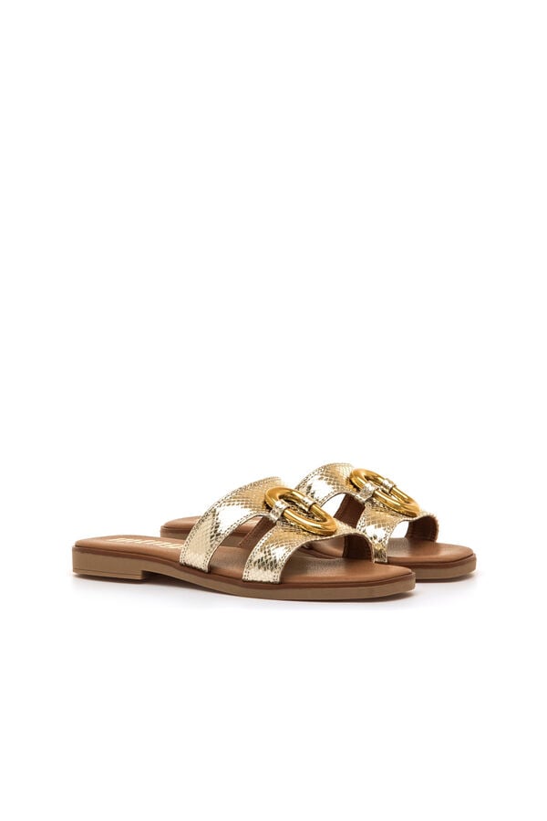 MTNG Flat sandals yellow