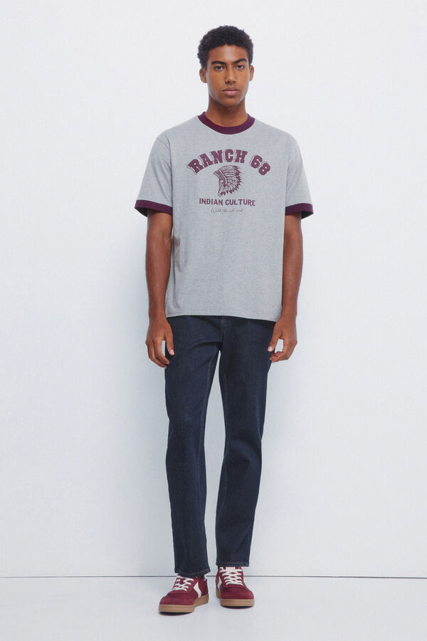 Springfield Camiseta ranch 68 gris