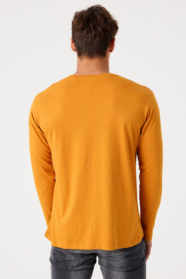 Inside Inside print T-shirt yellow