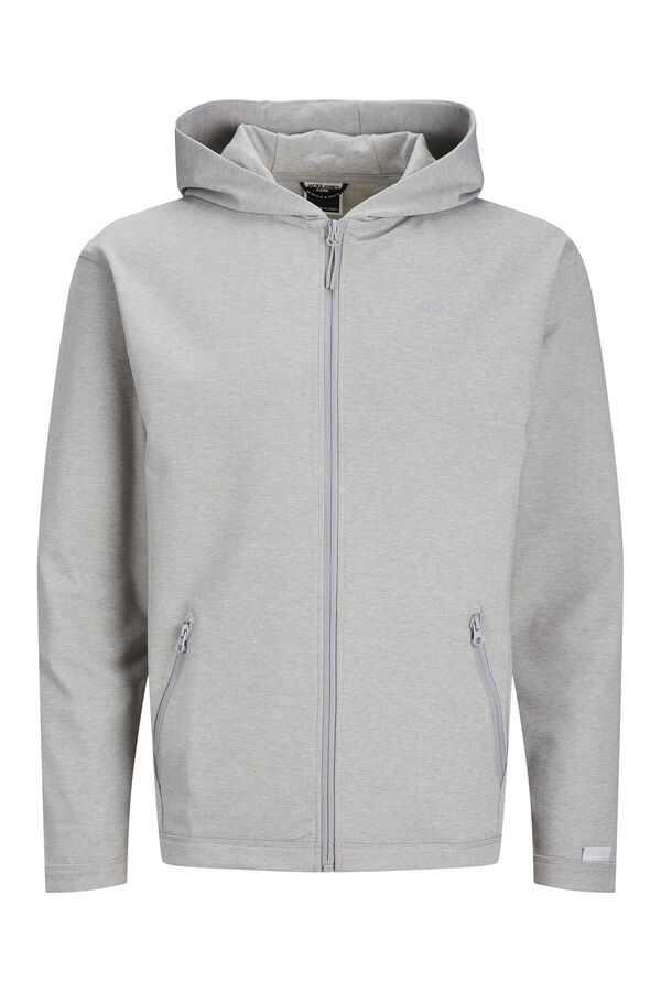Springfield PLUS Lightweight zip-up hoodie grey