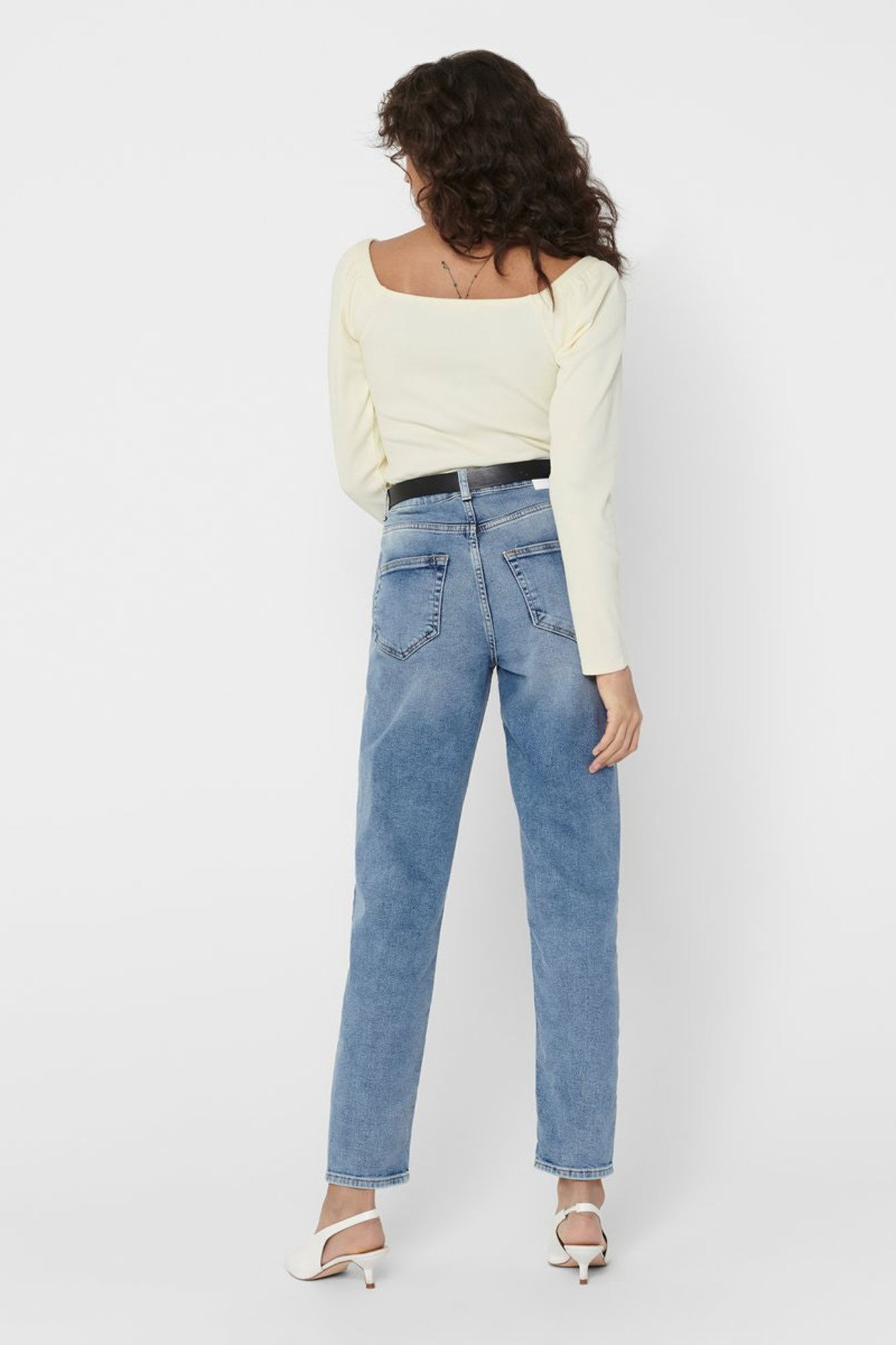 Springfield Jeans Zigzag Flare Azul | Jeans Mujer ⋆ Treboada