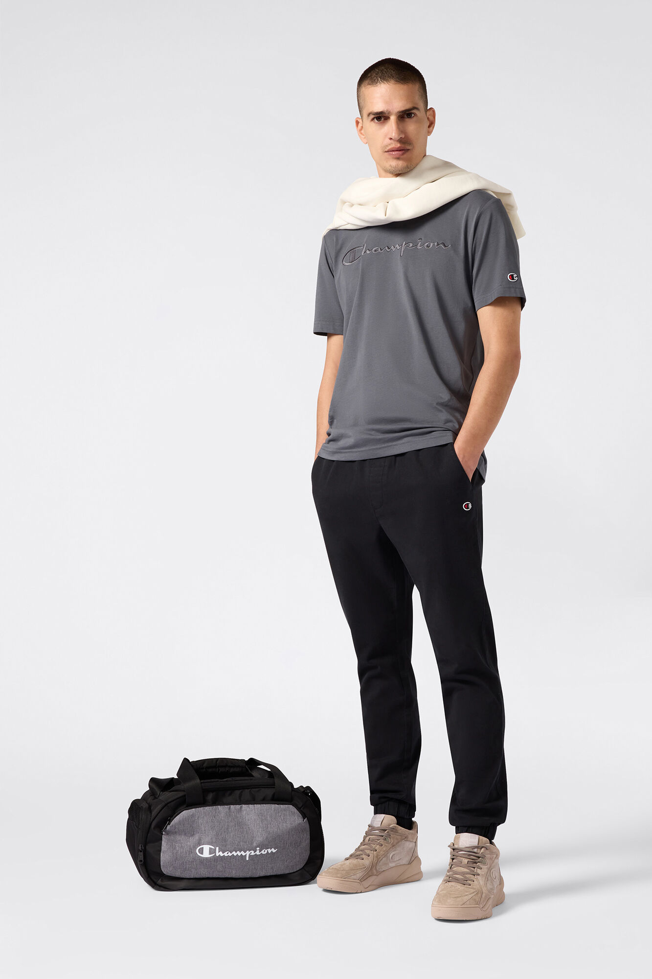 Champion Camiseta cuello caja Champion