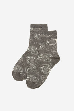 Springfield Ethnic socks grey
