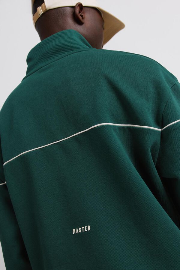Springfield Piping sweatshirt 78 green