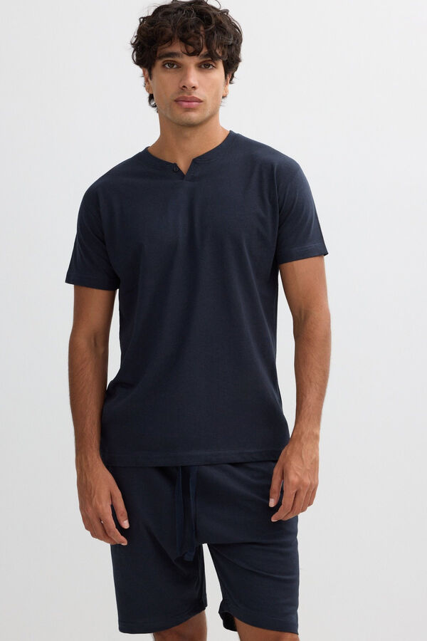 Inside Short pyjamas set blue