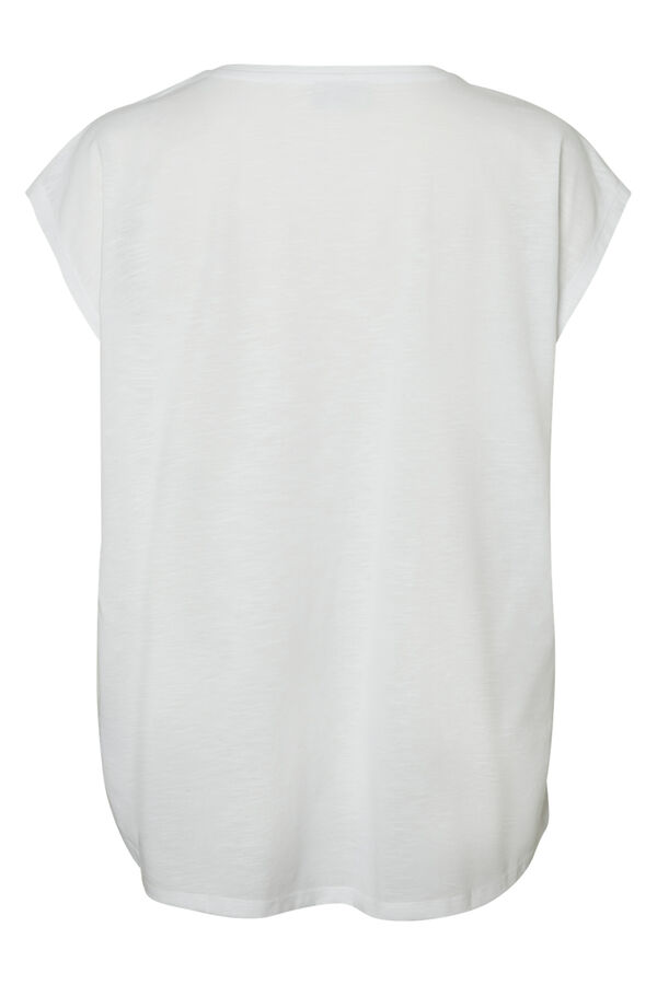 Springfield Long short-sleeved T-shirt white