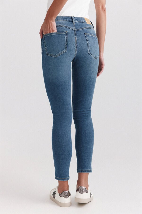 Springfield Skinny push up jeans blue