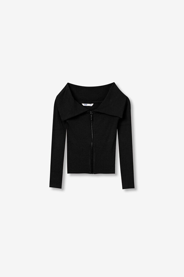 Tiffosi Young Camiseta Super Slim negro