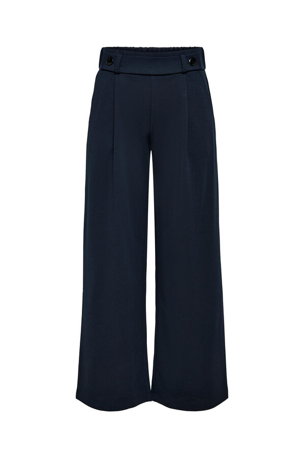 Springfield Long wide-fit trousers grey mix
