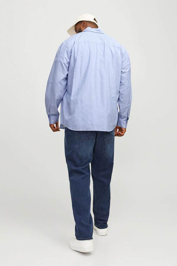 Jack & Jones PLUS Camisa regular fit PLUS azul