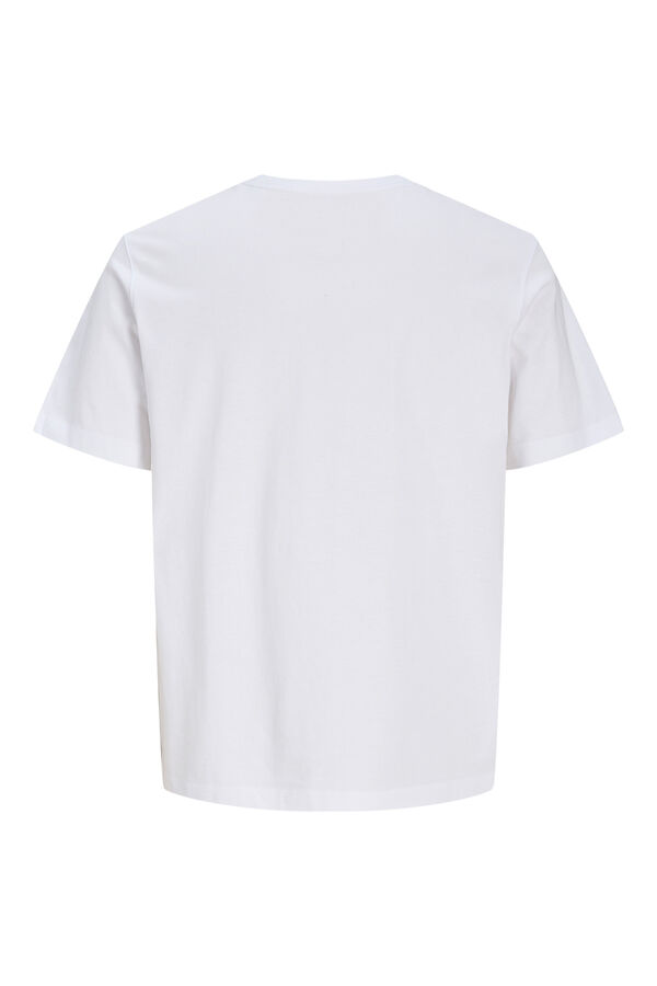 Jack & Jones Cotton relaxed T-shirt white