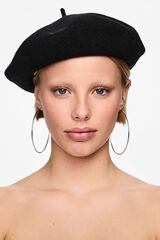 Pieces Boina de l&atilde; preto