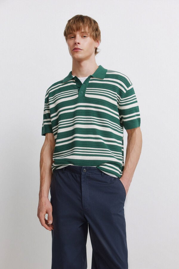 Springfield Lightweight relaxed fit chinos blue