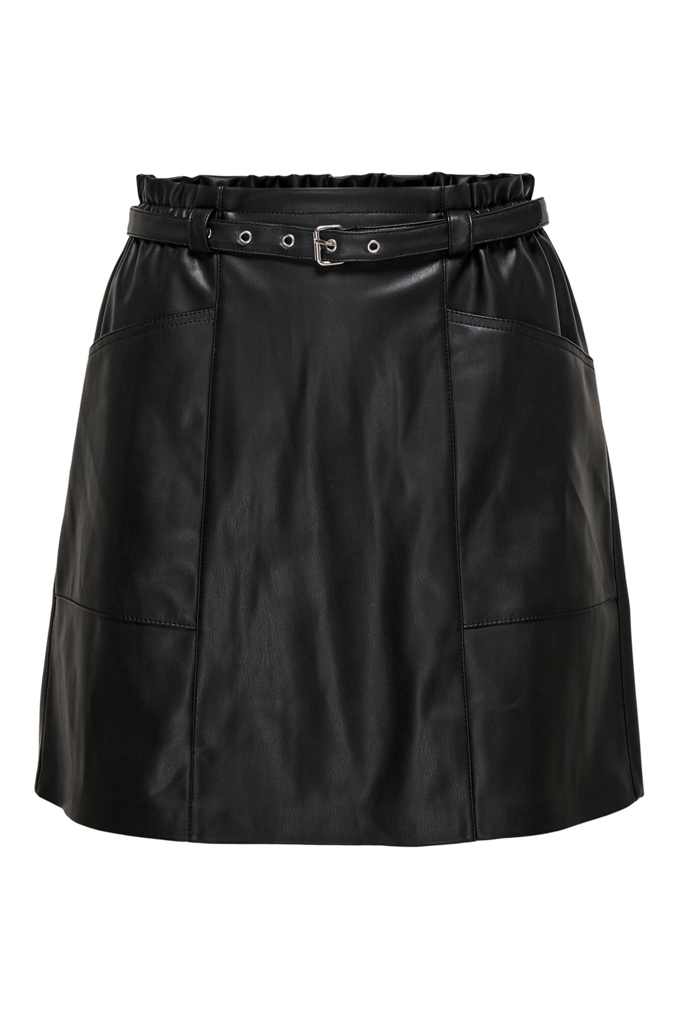 Only Falda corta de polipiel