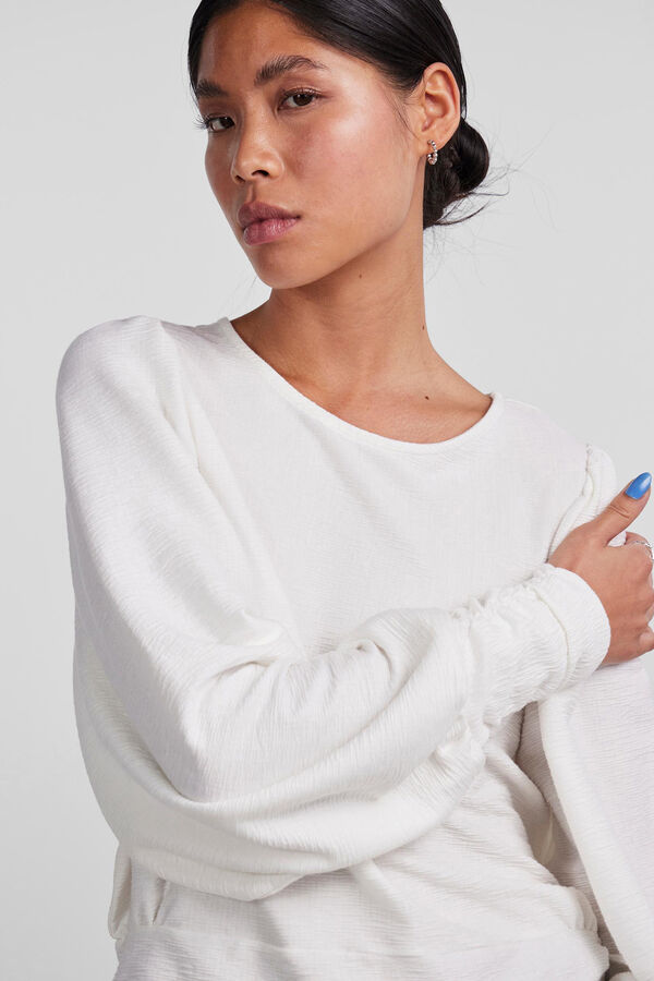 Springfield Women's long-sleeved blouse  white